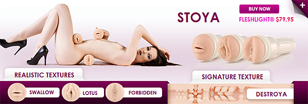 Stoya - Fleshlight Girl - Lotus, Destroya, Swallow, Forbidden