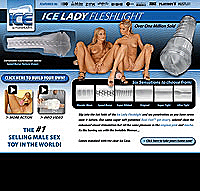Fleshlight - ICE LADY See and feel pussy action video
